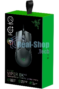 Мышь проводная Razer Viper 8KHz черный, 20000 dpi, USB, кнопки - 8