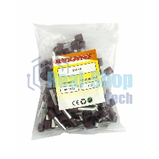 Наконечник штыревой втулочный Rexant изолированный F-18 мм 10 мм² (НШВи 10-18) слоновая кость