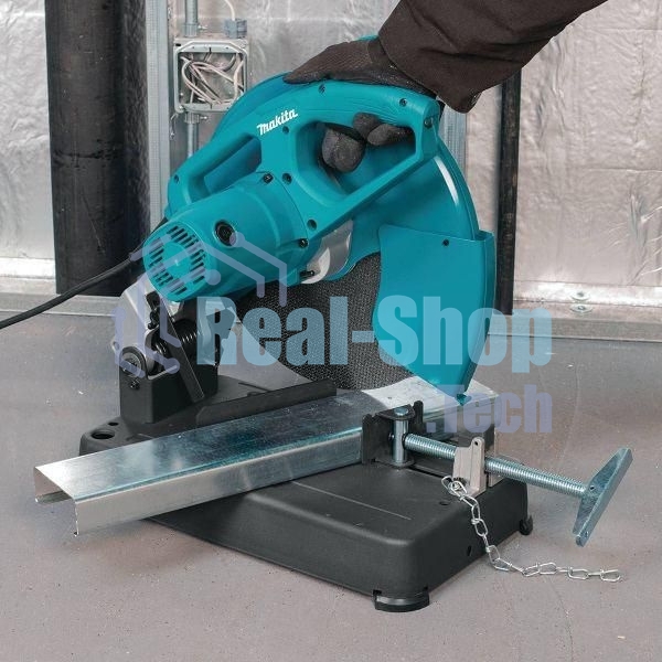 Пилы электрические дисковые, торцовочные Makita LW1401 Пила монтаж,2200Вт,3800об\м,диск-ф355х25.4мм,рез-70х233мм,16.6кг,кор