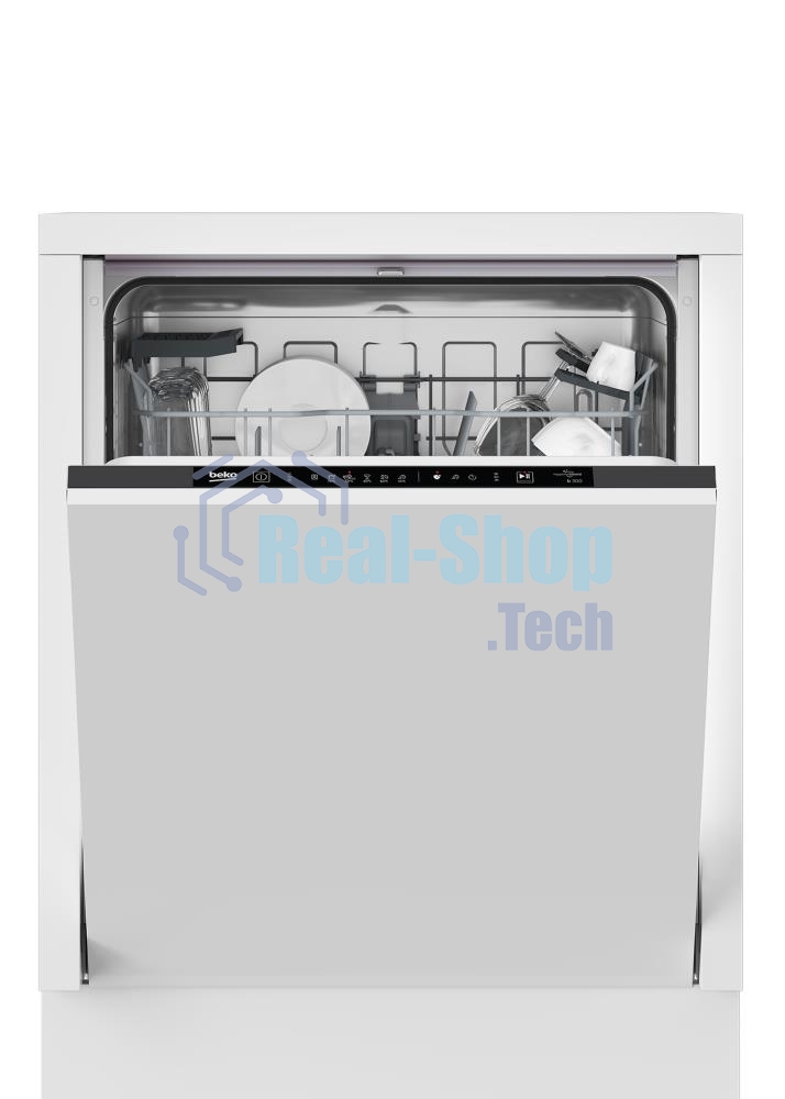 Встраиваемая посудомоечная машина Beko BDIN16420, белый, 59.8 см, 14 компл., 48 дБ, класс A