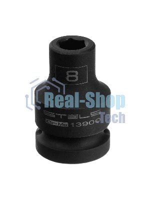 Головка ударная шестигранная Stels 8 мм, 1/2