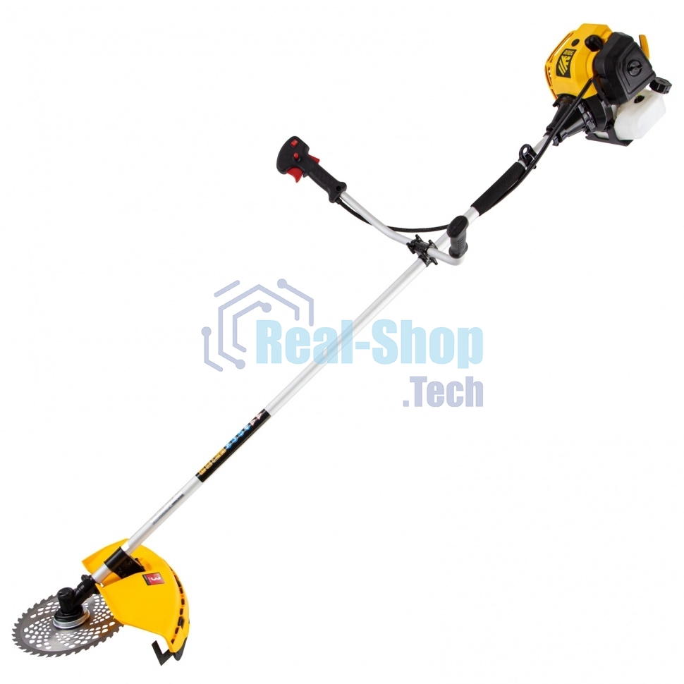 Триммер бензиновый Denzel DT 52 52см 3 3 лс. неразъемная штанга состоит из 2 частей