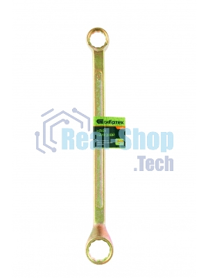 Ключ накидной Сибртех, 19 х 22 мм, желтый цинк 14628