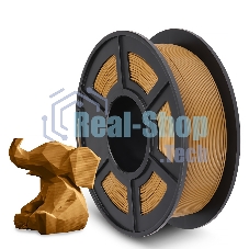 Филамент NVPrint PLA Coffee для 3D печати диаметр 1.75мм длина 330 метров масса 1 кг