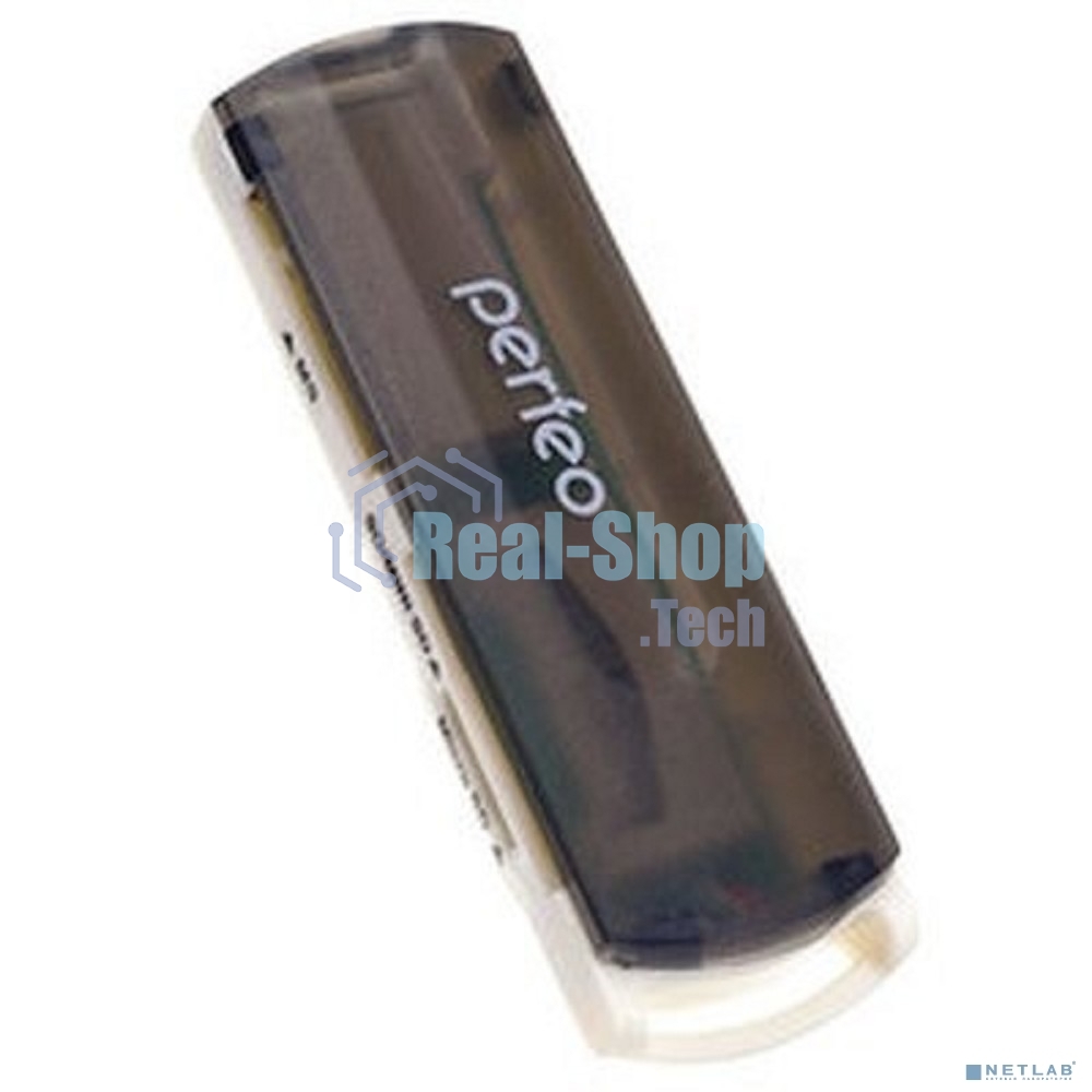 Кард-ридер Perfeo Card Reader SD/MMC+Micro SD+MS+M2, (PF-VI-R013 Black) черный (PF_4259)