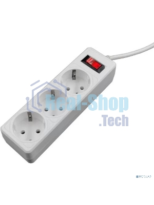 Сетевой фильтр 5bites GARDA SP3W-518 3S, 3x0.75 мм2, 1.8 м, белый