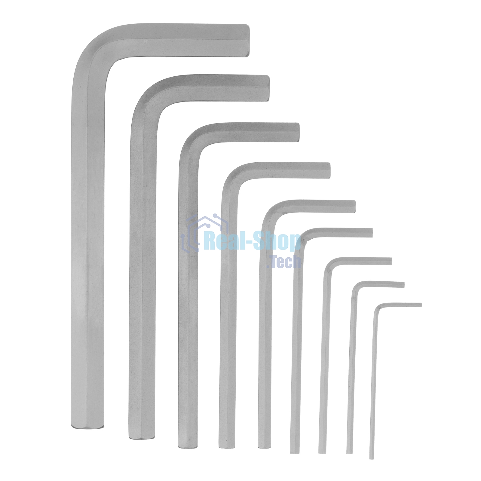 Набор ключей имбусовых Сибртех HEX, 1,5-10 мм, CrV, 9 шт.