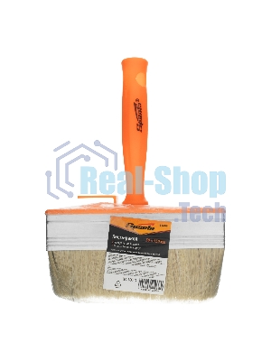 Кисть-ракля Sparta 50х150 мм, натуральная щетина, пластмассовый корпус, пластмассовая ручка