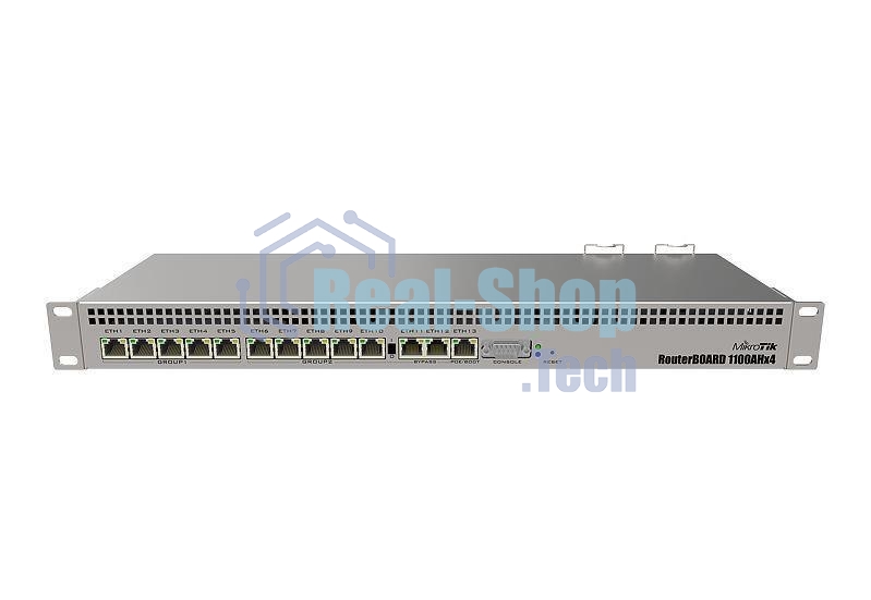 Маршрутизатор 10/100/1000M 13PORT RB1100AHX4 MIKROTIK