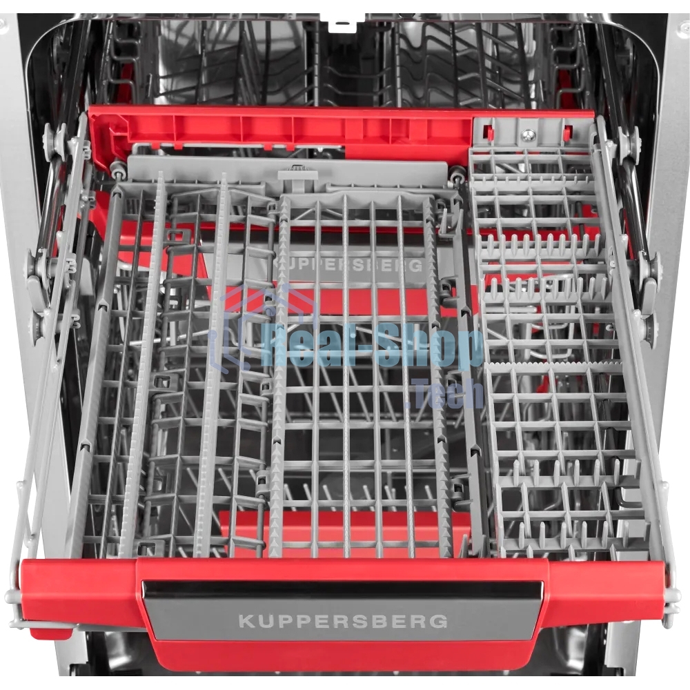 Встраиваемая посудомоечная машина Kuppersberg GLM 4580, серебристый, 44.8 см, 11 компл., 44 дБ, класс A++
