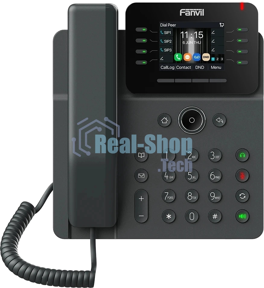 Телефон IP Fanvil V62G черный