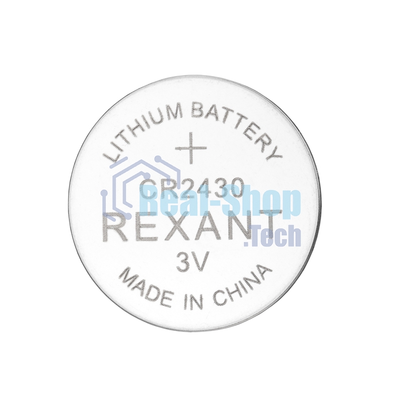 Батарейка литиевая Rexant CR2430 3В блистер 5 шт.