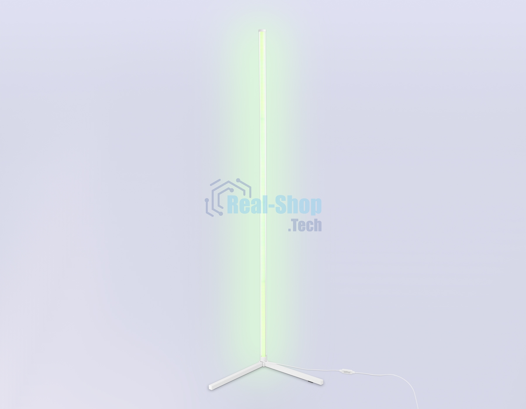 Светильник Ambrella light FL8025 WH белый LED 20W RGB D32*1650 (ПДУ РАДИО 2.4G)