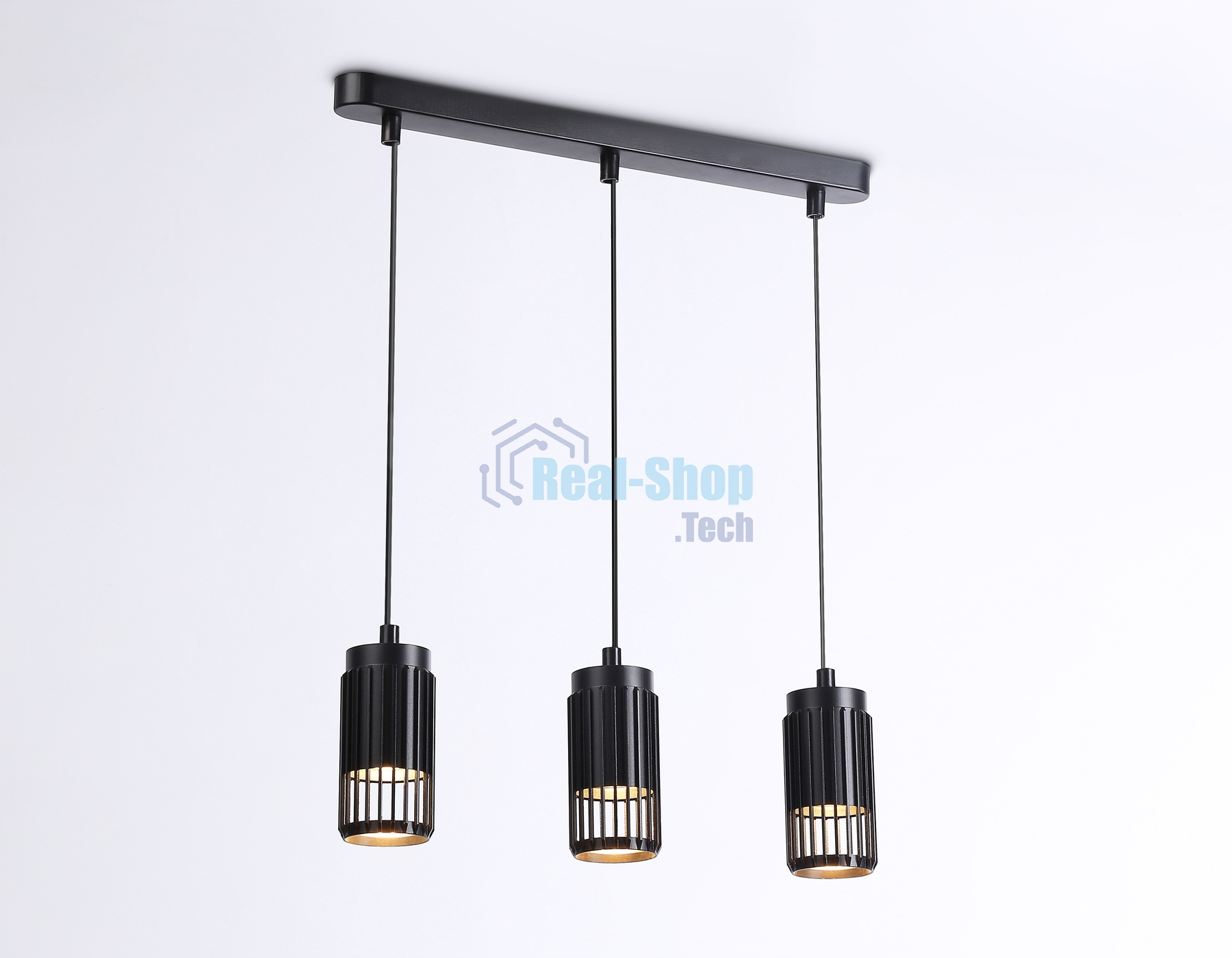 Светильник Ambrella light TN51699/3 BK черный GU10/3 400*60*1120