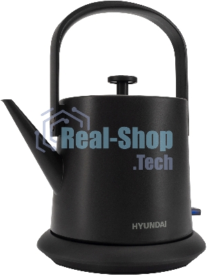 Чайник электрический Hyundai HYK-S2042 0.6 л, 1000 Вт, черный