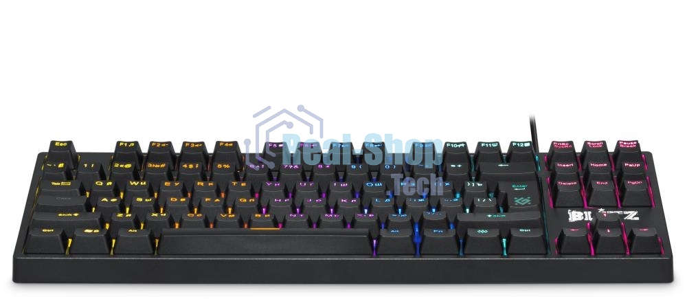 Клавиатура проводная Defender Blitz GK-240L RU, USB, черный
