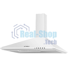 Вытяжка каминная Maunfeld Aire 60 белая, 60 см, 500 куб. м/ч, 48 дБ