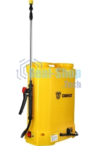 Опрыскиватель Deko DKSP10 16л желтый (065-0954)