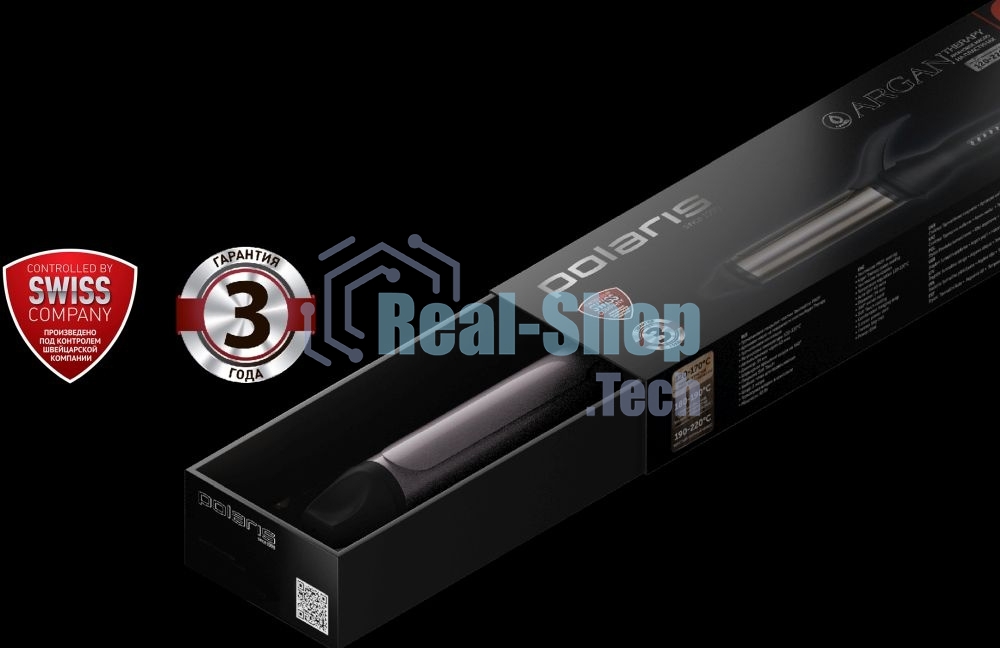 Щипцы Polaris PHS 3410TAi Argan Therapy PRO турмалиновое