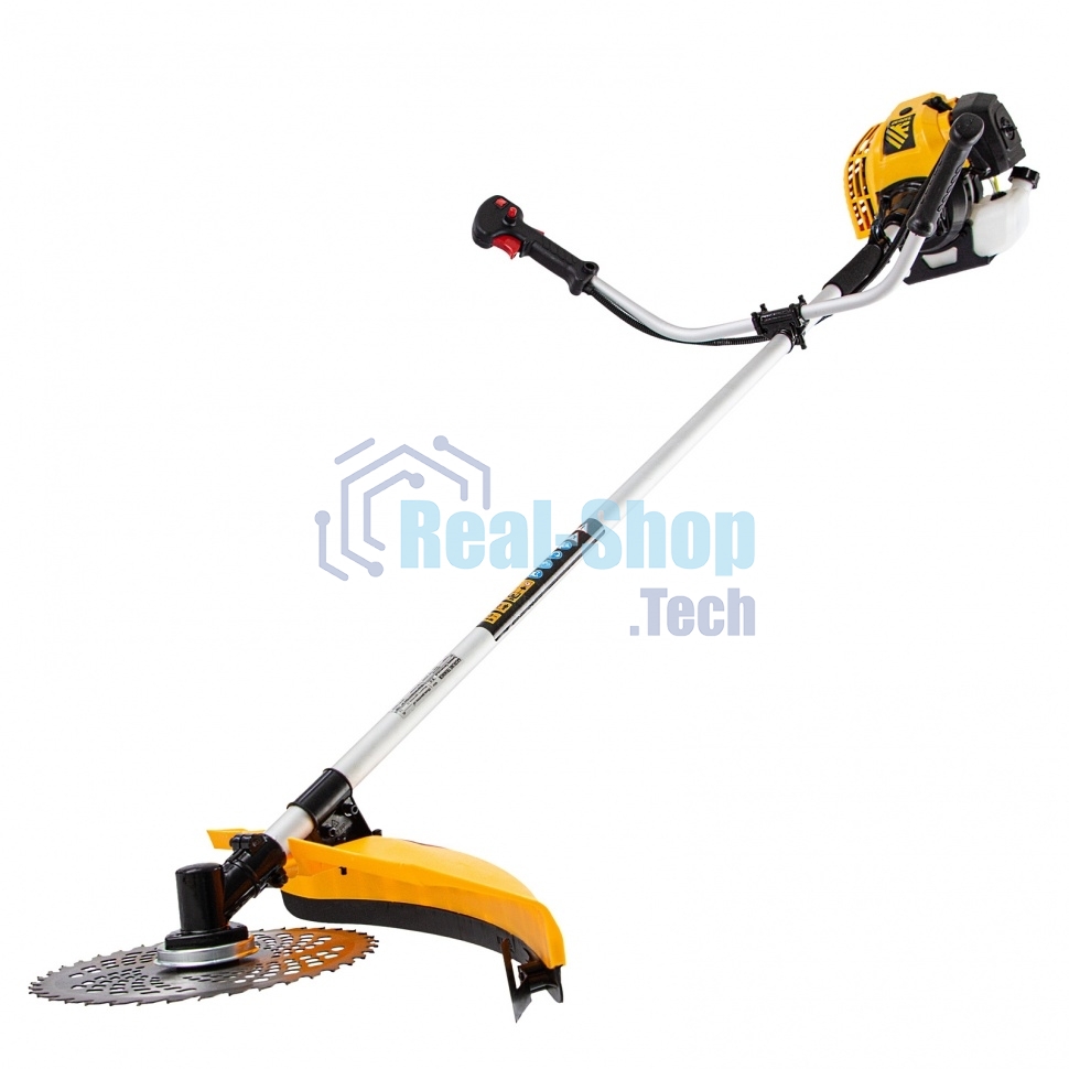 Триммер бензиновый Denzel DT 52 52см 3 3 лс. неразъемная штанга состоит из 2 частей