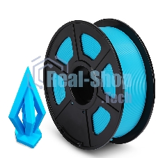 Филамент NVPrint PLA Cyan для 3D печати диаметр 1.75мм длина 330 метров масса 1 кг