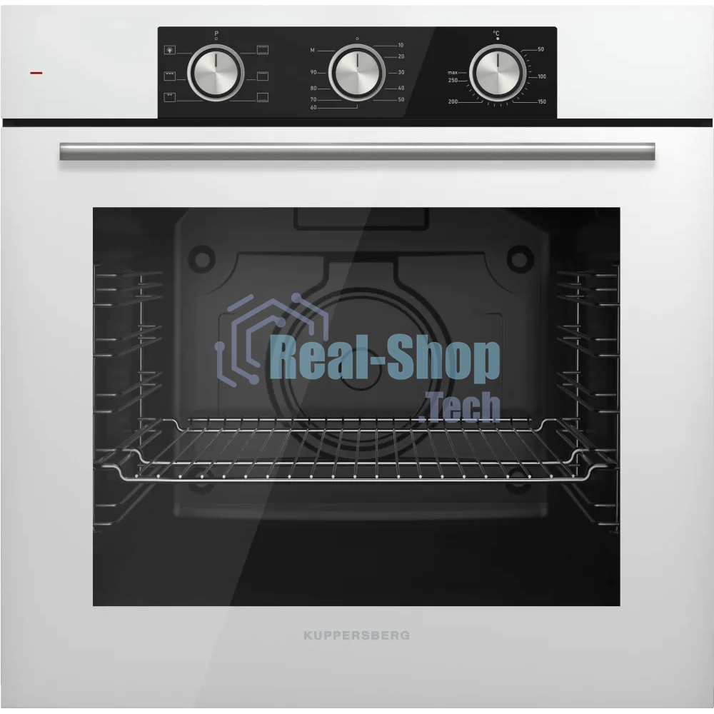 Встраиваемый духовой шкаф Kuppersberg/ 60 см, 80 л, High-Tech, 6 режимов, белый