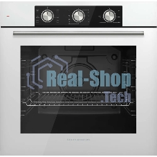 Встраиваемый духовой шкаф Kuppersberg/ 60 см, 80 л, High-Tech, 6 режимов, белый