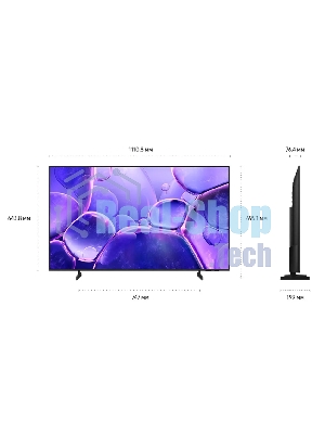 Телевизор Samsung 50'' UE50U8000FUXRU черный DLED UHD Tizen 60Hz Smart TV