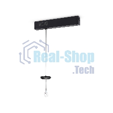 Крепеж трековый подвесной для корпуса DIY D60mm 240*42*25 H1500 BK черный