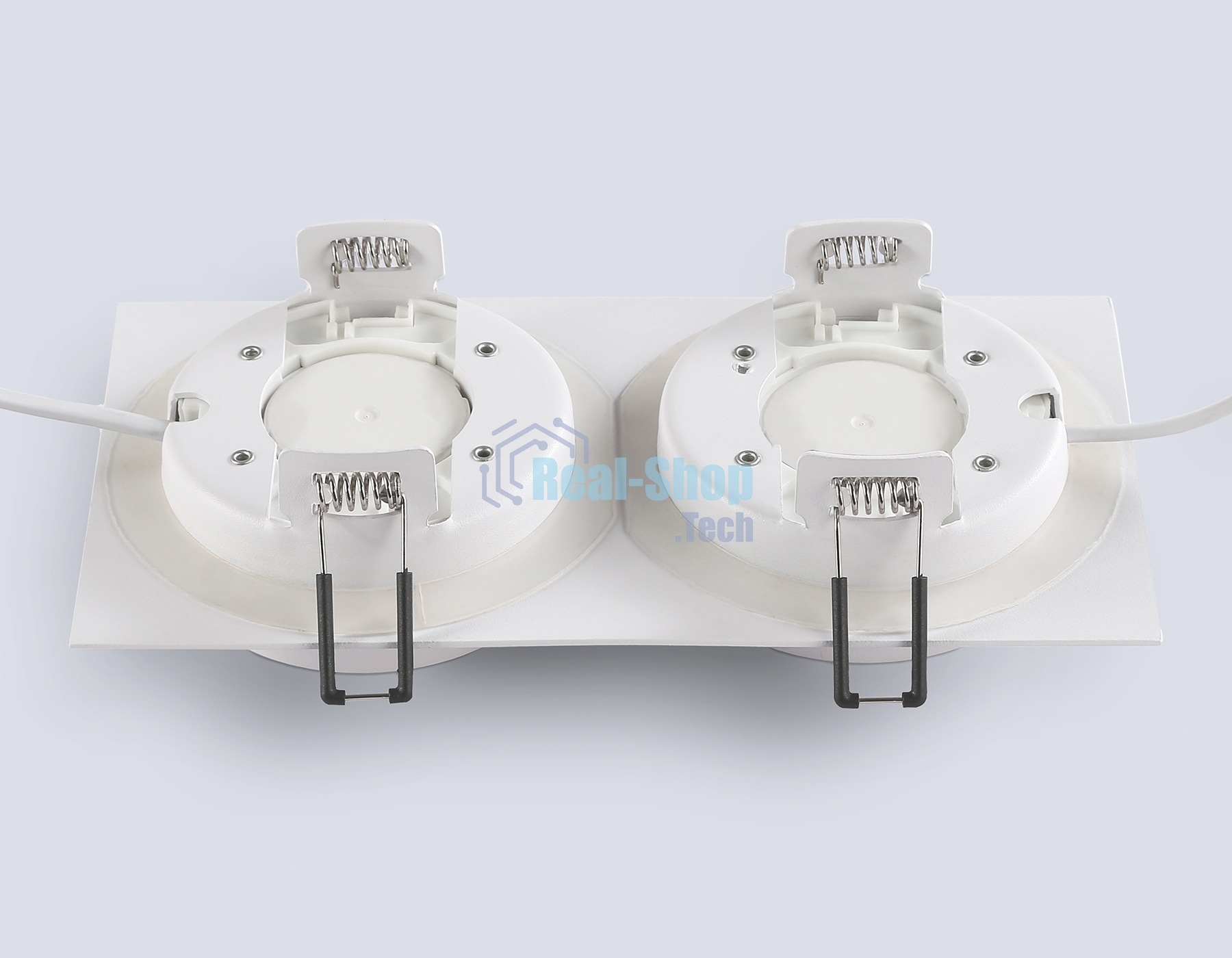 Светильник Ambrella light TN6741/2 WH белый IP44 GX53/2 210*110*57