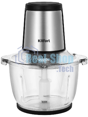 Измельчитель электрический Kitfort КТ-3550 1.5л. 400Вт серебристый/черный