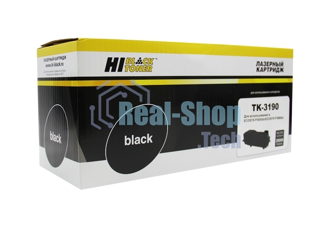Тонер-картридж Hi-Black (HB-TK-3190) для Kyocera-Mita P3055dn/P3060dn, 25K (с чипом)