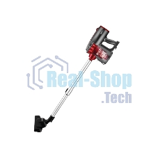 Пылесос вертикальный Centek CT-2561 красный/черный, питание от сети, 150 Вт, уборка сухая, пылесборник 0.5 л