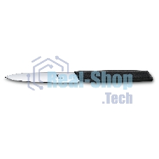 Нож кухонный Victorinox Swiss Modern (6.9003.10) стальной разделочный лезв.100мм прямая заточка черный