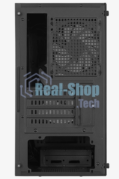 Компьютерный корпус Aerocool/Formula Atomic Lite-G-BK-v2 черный без БП mATX 1x120мм 2xUSB2.0 1xUSB3.0 audio