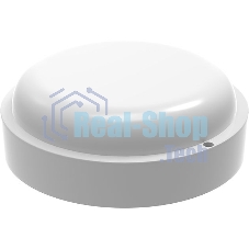 Светильник светодиодный GAUSS 126411312 IP65 D160x53 12W 980lm 6500K ЖКХ круглый 1/40