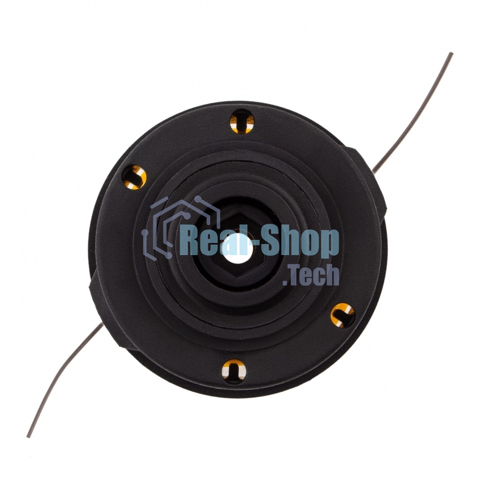 Катушка триммерная полуавтомат шестигранник Denzel HEX х15,6 болт М6 правый М 96365