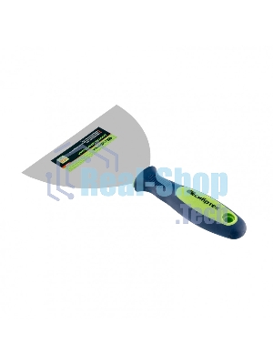 Шпательная лопатка из нержавеющей стали Сибртех 150 мм, двухкомпонентная рукоятка