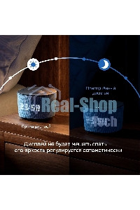 Умная колонка Sber Boom Home SBDV-00171G Салют серый 8W Mono BT/Wi-Fi (без.бат)