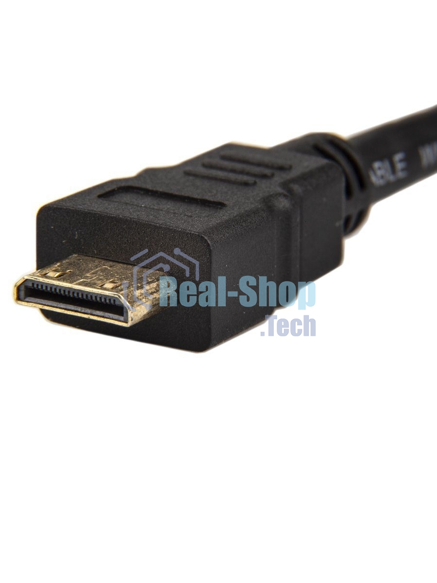 Кабель HDMI-19M --- MiniHDMI-19M ver 2.0+3D/Ethernet,1m Telecom