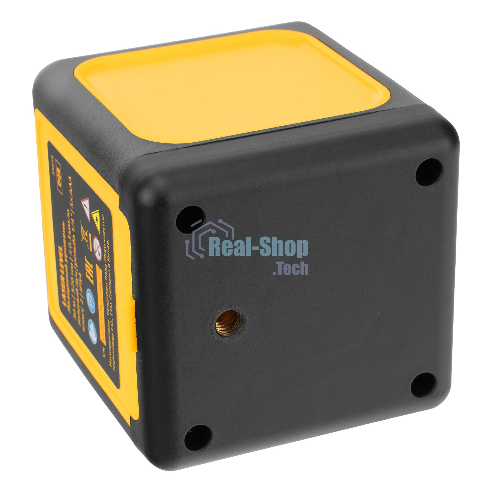 Лазерный уровень Denzel DQB, 30 м, зеленый луч, батарейки, сумка