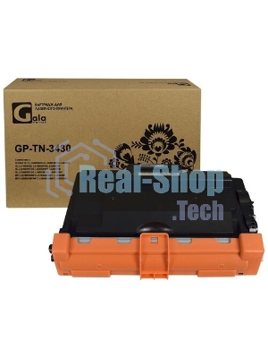 Картридж GalaPrint GP-TN-3430 для принтеров Brother DCP-L5500DN/DCP-L6600DW/HL-L5000D/HL-L5100DN/HL-L5100DNT/HL-L5200DW/HL-L5200DWT/HL-L6250DN/HL-L6300DW/HL-L6300DWT/HL-L6400DW/HL-L6400DWT/MFC-L5700DN/MFC-L5750DW/MFC-L6800DW/MFC-L6800DWT/MFC-L6900DW/MFC-L6900DWT 3000 копий