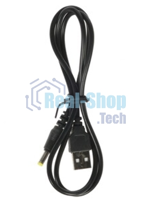 Кабель Orange Pi USB to DC Power Cable 5V 3A, black, 1.5 meters