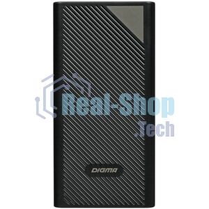 Портативный аккумулятор Digma DGP-30000-4U Li-Pol 30000mAh 3A черный 2xUSB