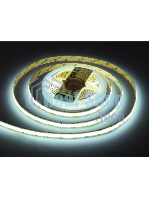 Светодиодная лента Ambrella light GS4803 COB 616Led/19W m/ 24V IP20 6500K/ 5m*12mm*2mm (2 конт.)