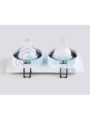 Светильник встраиваемый Ambrella light TN102732/2 WH/BK белый/черный GU5.3 175*92*23