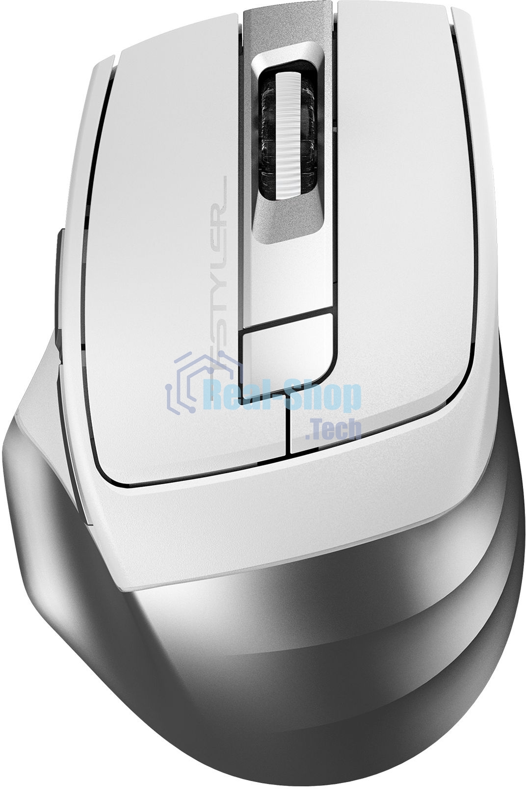 Мышь беспроводная A4Tech Fstyler FB35S белый, 2000 dpi, Bluetooth / USB, Bluetooth / радиоканал, кнопки - 6