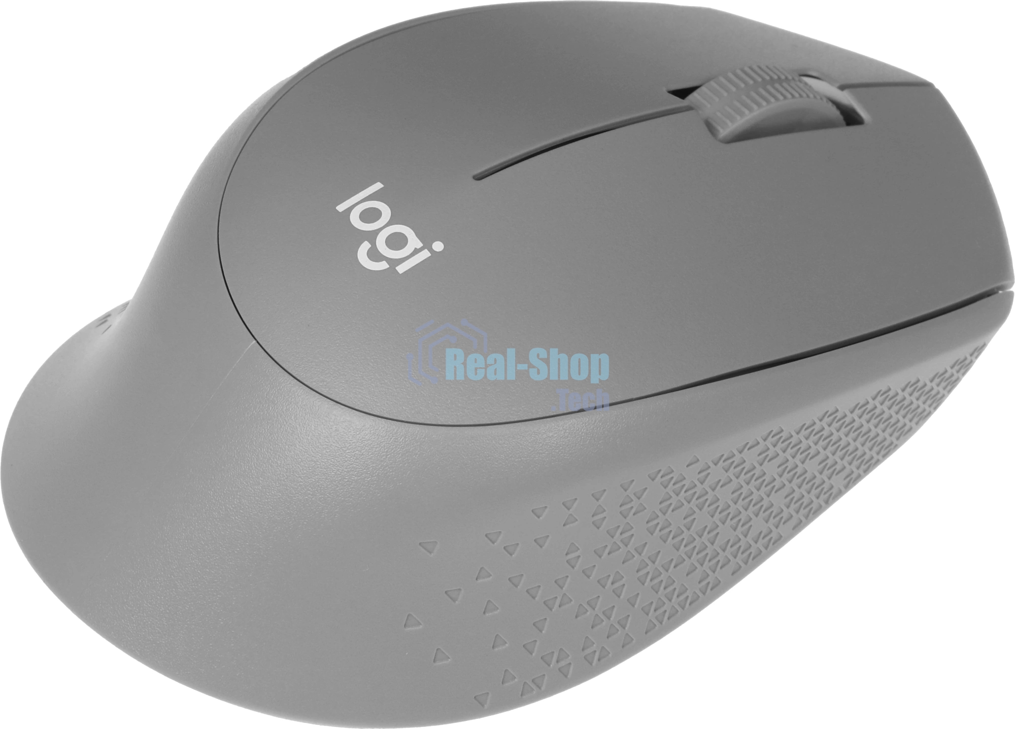 Мышь беспроводная Logitech M280 серый, 1000 dpi, радиоканал, USB, кнопки - 3