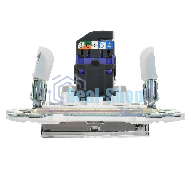 SKANDY Розетка компьютерная RJ45 кат.6 SK-K02N никель | SK-K10-2-K50 | IEK