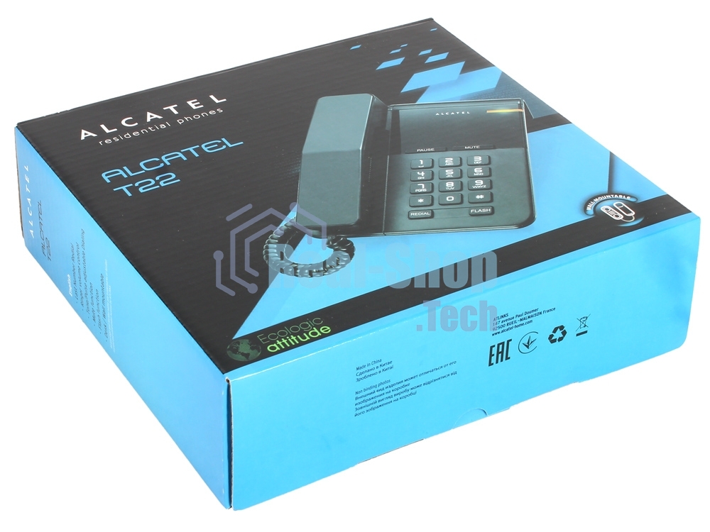 Телефон Alcatel T22 черный